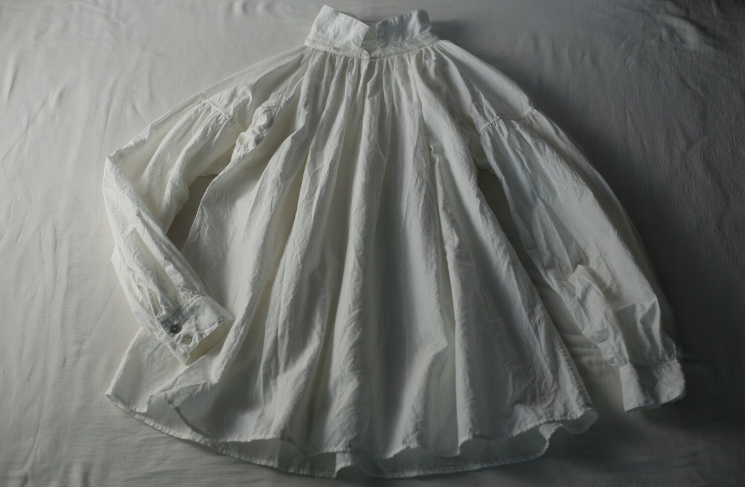 Khadi cotton blouse. HBS-22「オフ/Neutral」