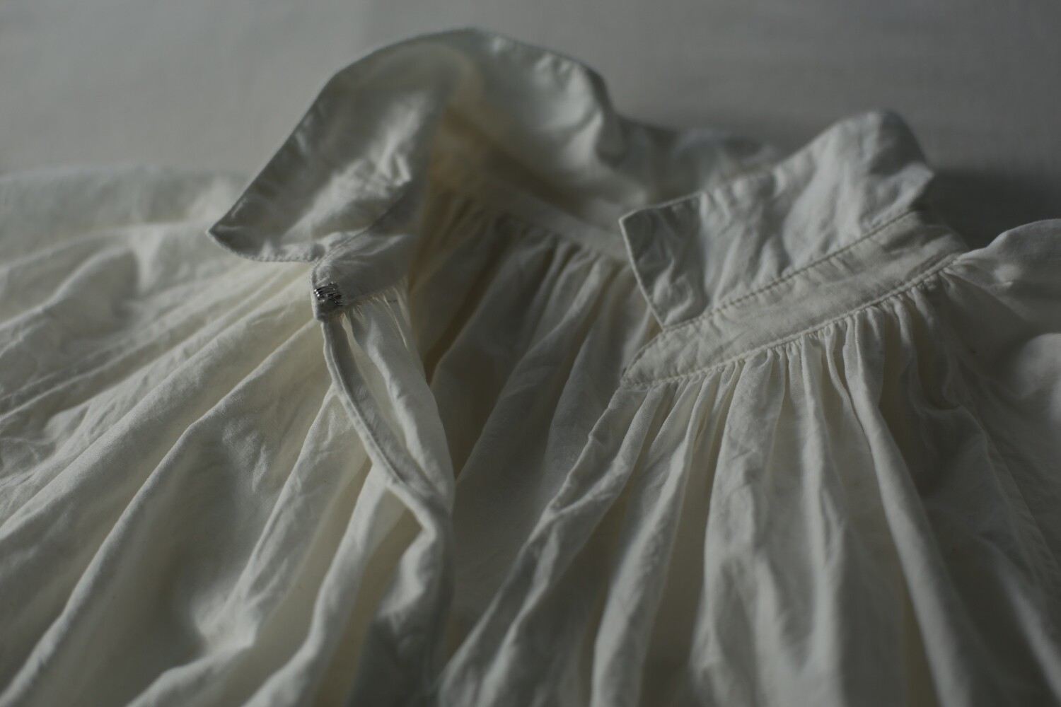 Khadi cotton blouse. HBS-22「オフ/Neutral」
