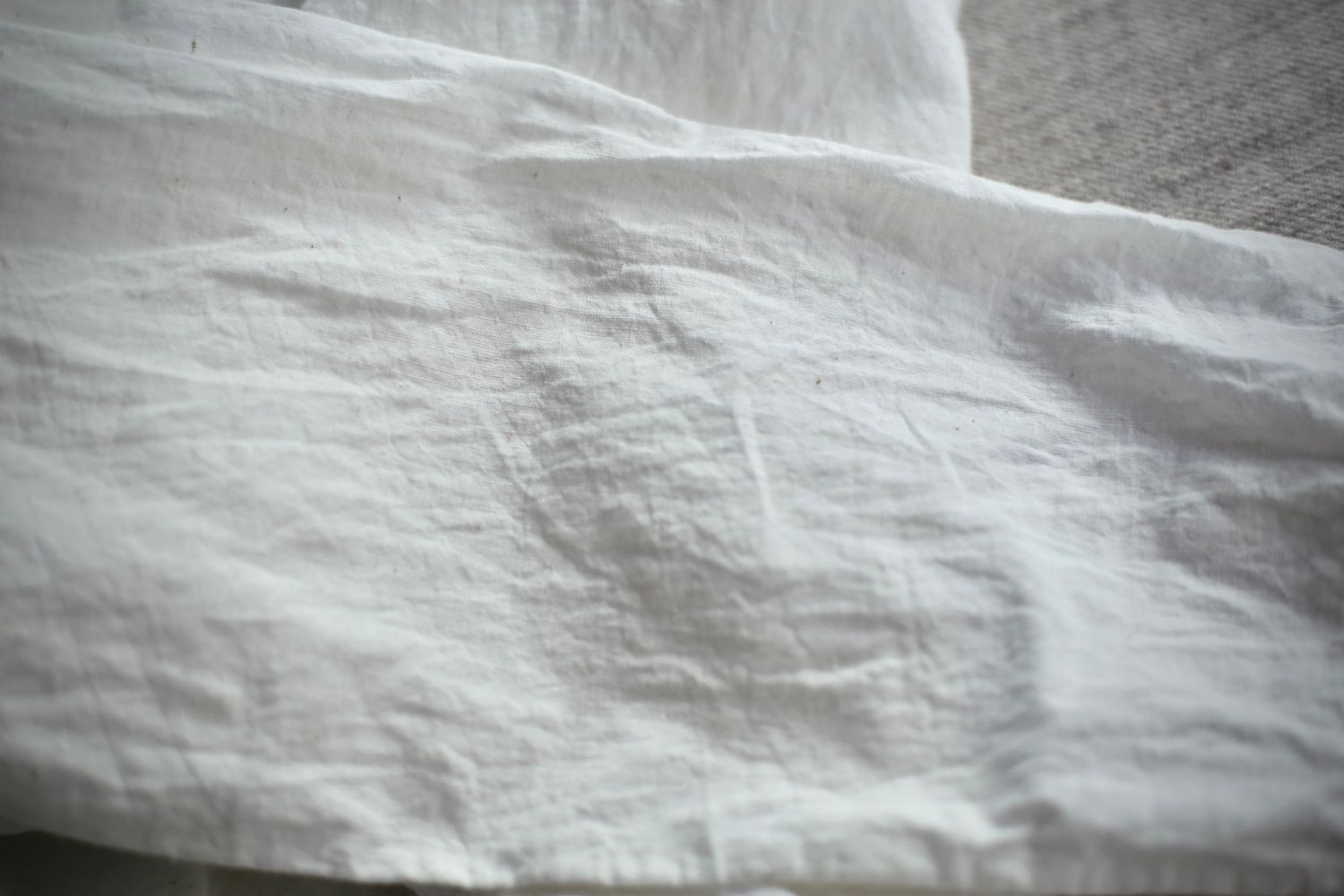 カディコットン カウント100 ギャザーブラウス khadi cotton pullover blouse 「オフ/Neutral」