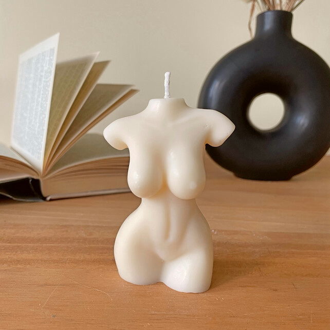 Soy Wax Candle - Body shaped
