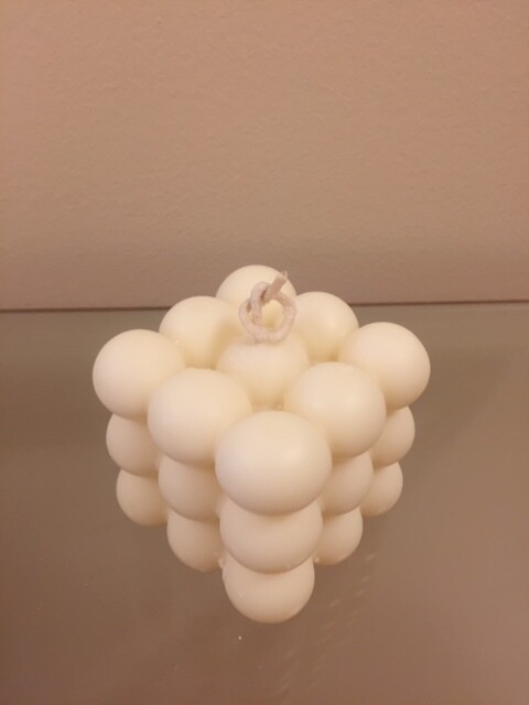 Soy Wax Candle - Bubble shape