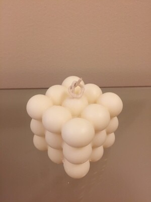 Soy Wax Candle - Bubble shape