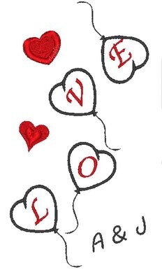 Love Globos -Tote bag