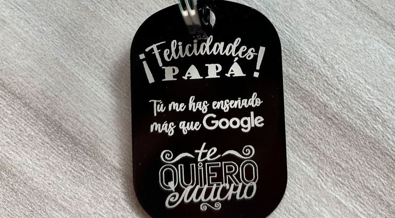 Llavero - Felicidades Papá - Google