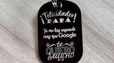 Llavero - Felicidades Papá - Google