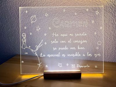 Lámpara - El principito 1