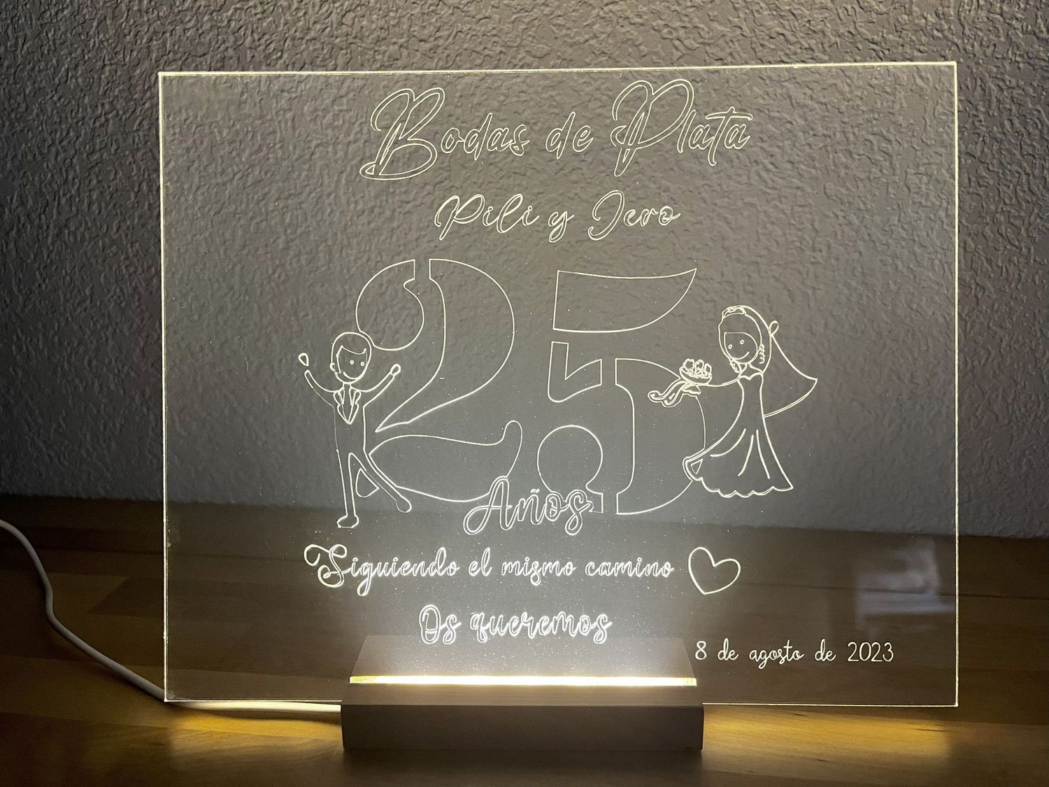 Lámpara - Bodas de Oro 3