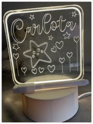 Lámpara - Estrella Corazón