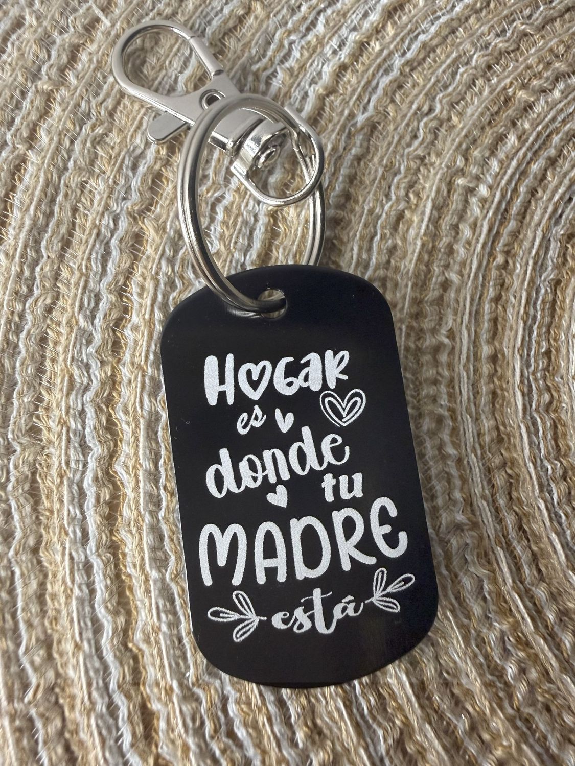 Llavero - Hogar es donde tu madre está- Google