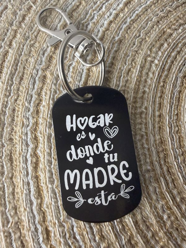 Llavero - Hogar es donde tu madre está- Google Llavero - Hogar es donde tu madre está- Google