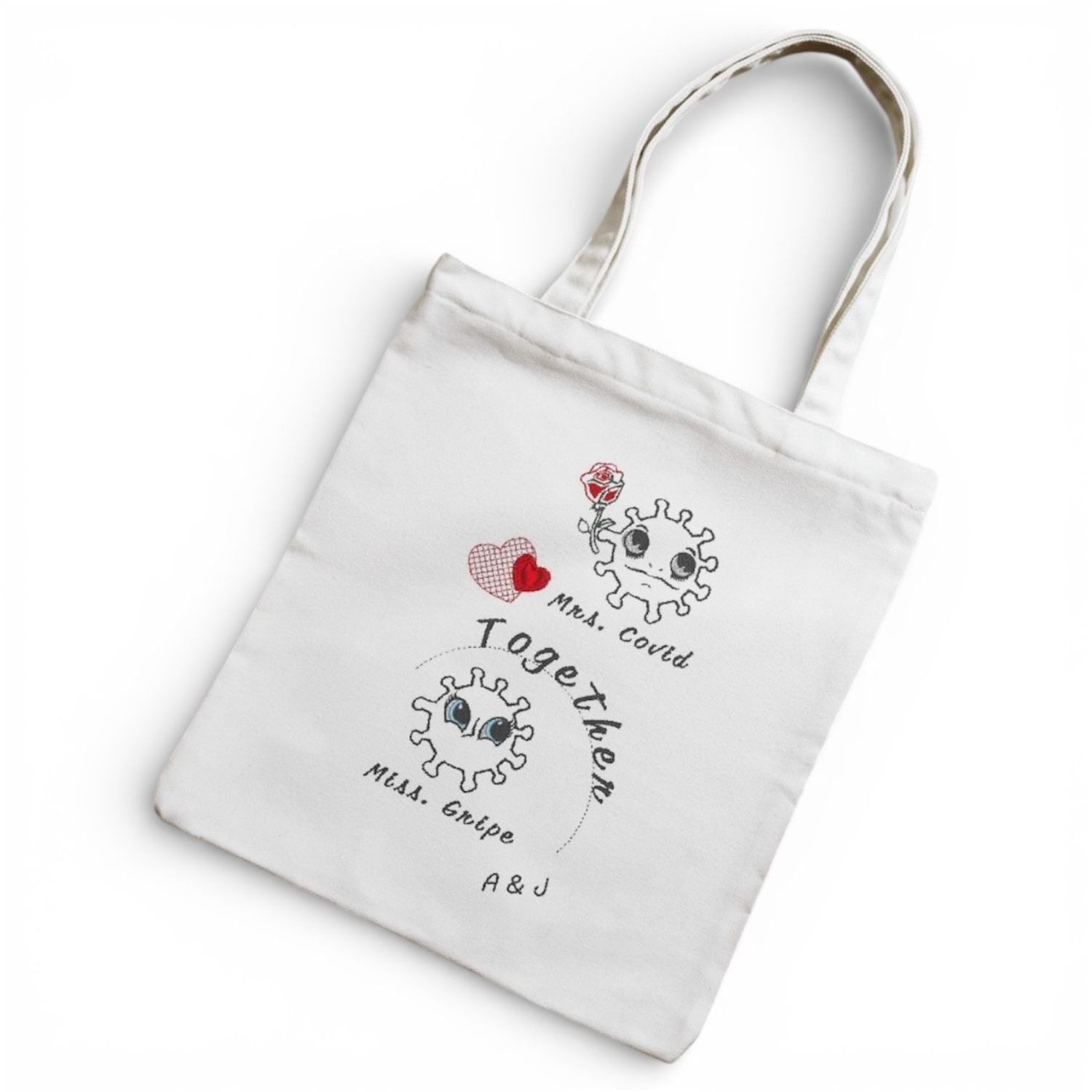 Virus in Love -Tote bag