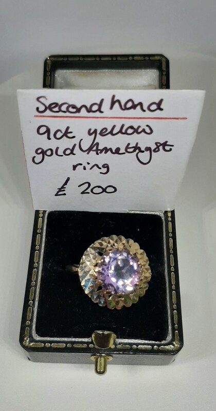 1970s 9ct Amethyst Ring