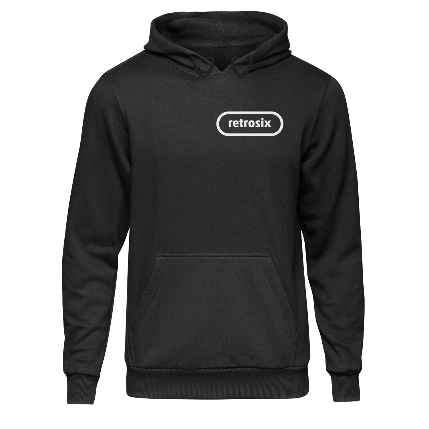 Hoodie with Small Badge Single Sided Print