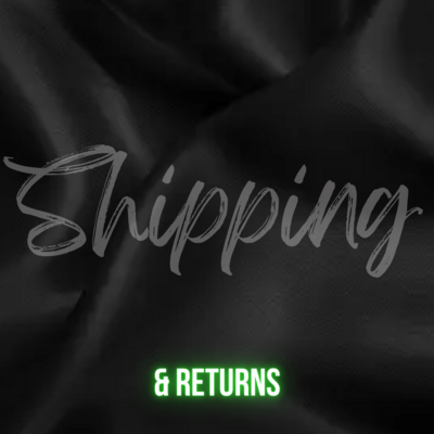 Shipping &amp; Refunds