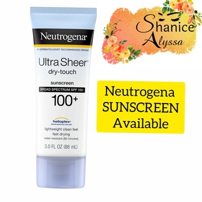 Neutrogena Sunscreen