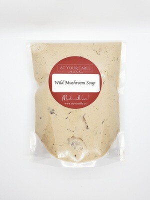 Wild Mushroom Soup (Veg / Gluten Free)