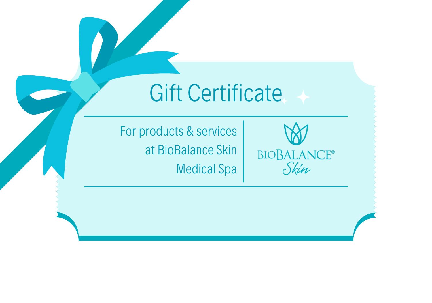 BioBalance Skin Medical Esthetics Gift Certificate