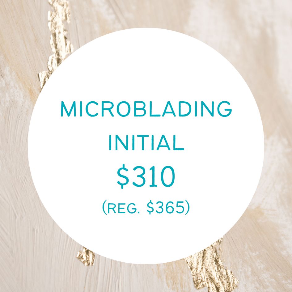 Microblading Brow Services, Options: Microblading Initial