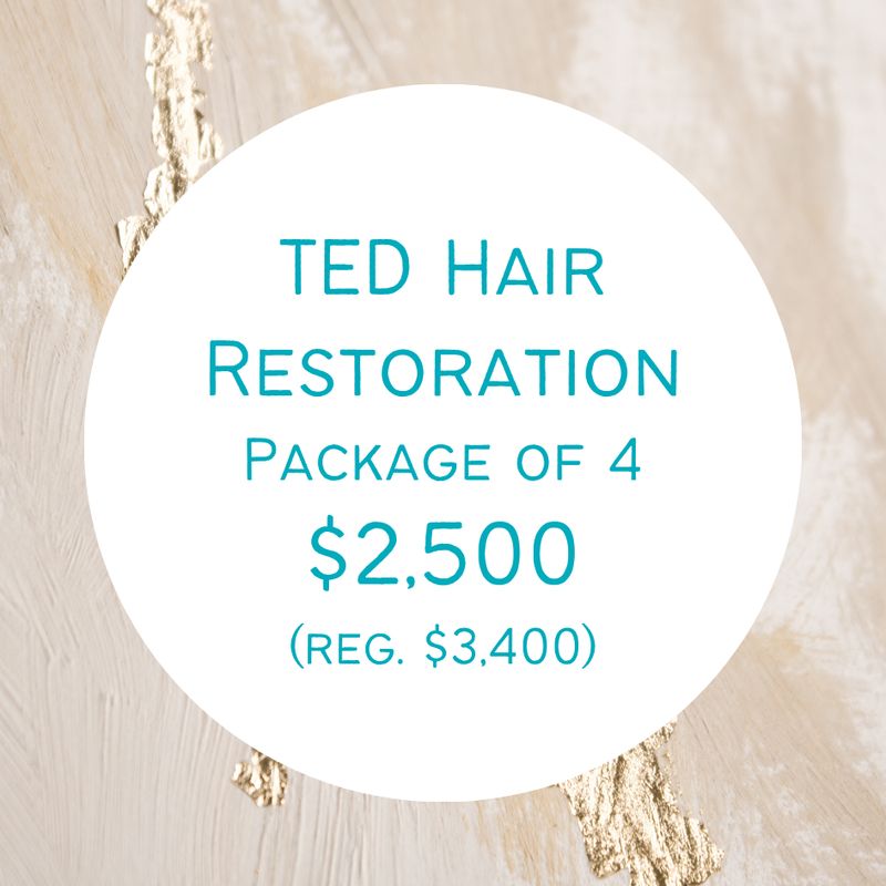TED Hair Restoration - Package of 4