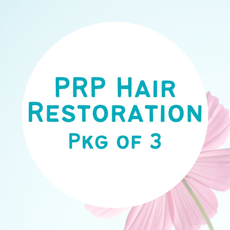 PRP Hair Restoration - Package of 3
