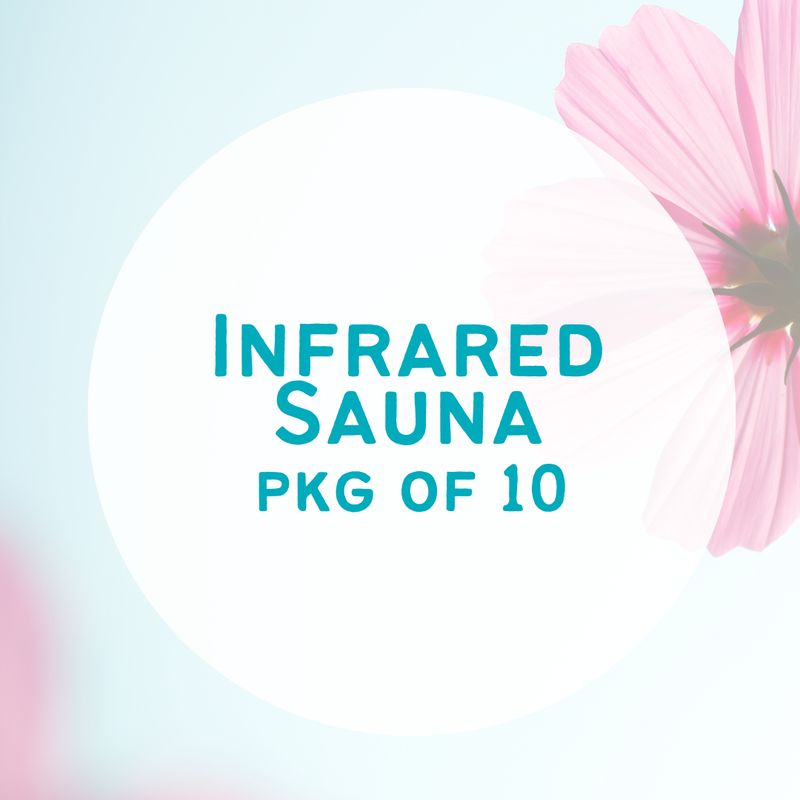 Infrared Sauna - package of 10
