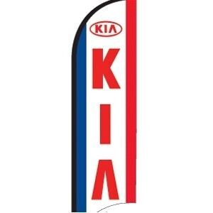 11' Street Talker Complete Feather Flag Kit (KIA®)