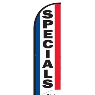 11' Street Talker Replacement Feather Flag (Specials)