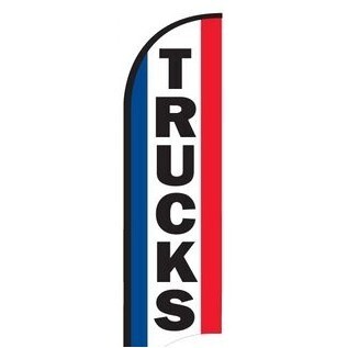 11&#39; Street Talker Replacement Feather Flag (Trucks)