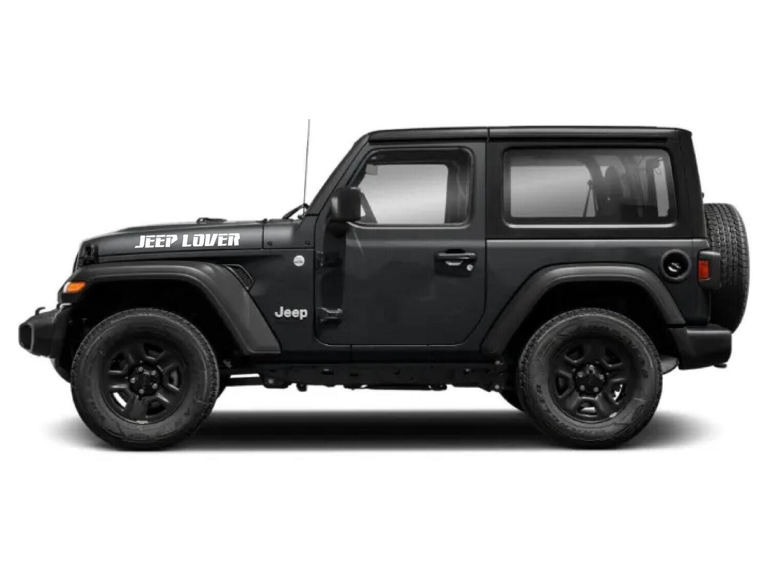 Custom Hood Decals - set of 2 Compatible with Jeep Wrangler