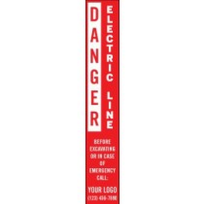 Danger - Electrical Line Markers