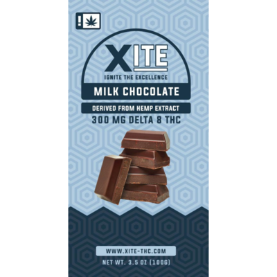 Delta 8 Xite Large Chocolate Bars 225mg
