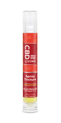 Travel Spray CBD Living Tincture 100 mg 15ml