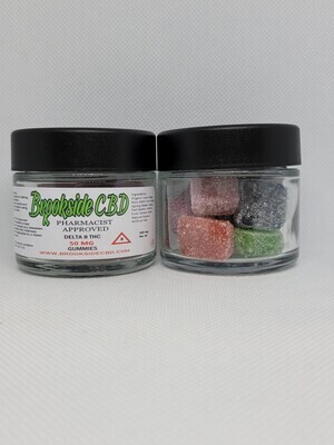 Brookside Delta 8 THC 50mg Gummies