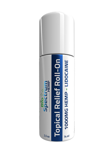 Bio Spectrum Topical Relief Roll On 1000mg with Lidocaine