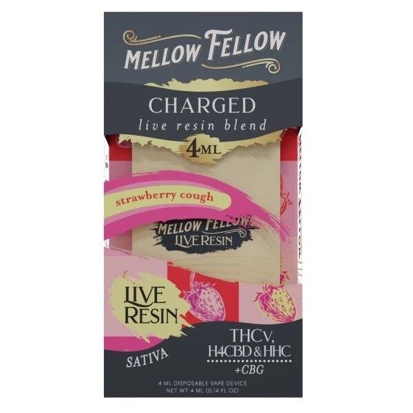 Mellow Fellow Charged Live Resin Disposable 4ml