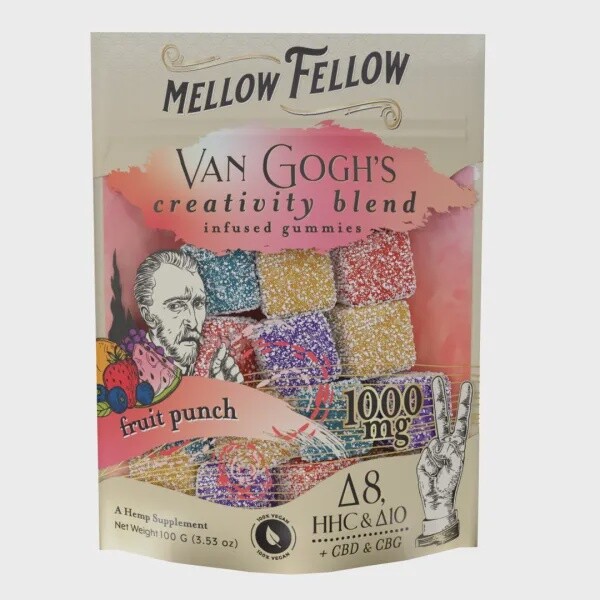 Mellow Fellow Creativity Blend Gummies