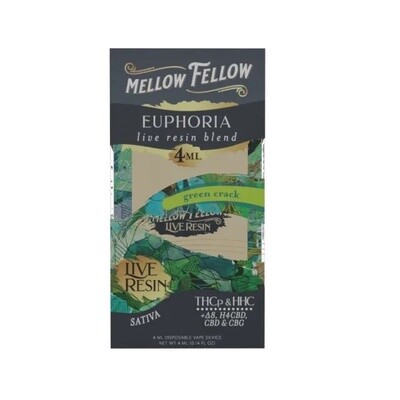 Mellow Fellow Euphoria Live Resin Disposable 4ml