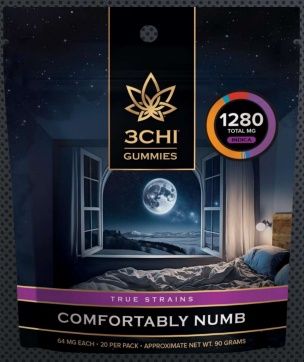 3 Chi True Strains Gummies – Comfortably Numb