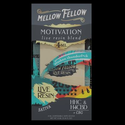 Mellow Fellow - Motivation Blend - 4ML Disposable