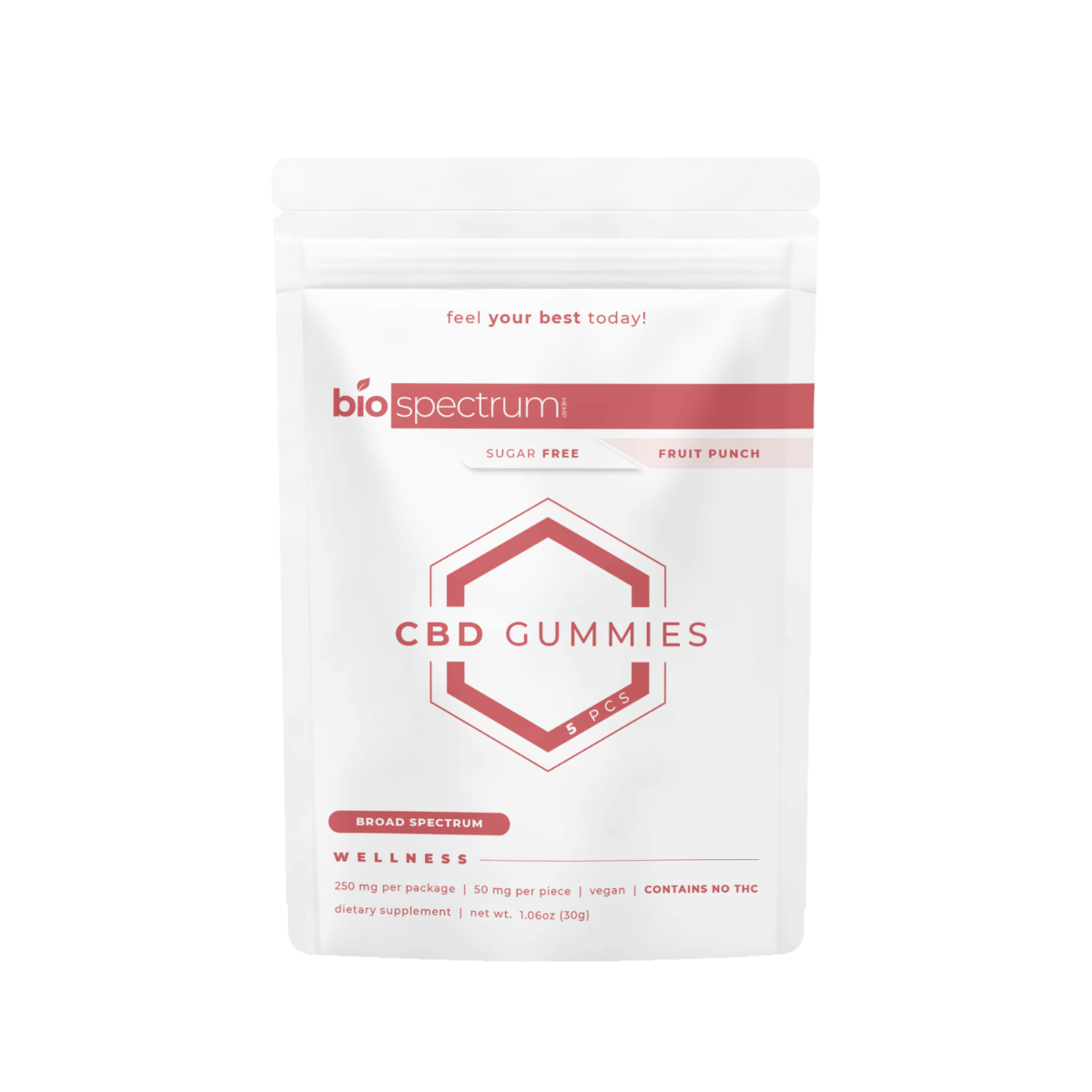 Bio Spectrum CBD THC Free Gummies (Sugar Free) Bio Spectrum CBD THC Free Gummies (Sugar Free)