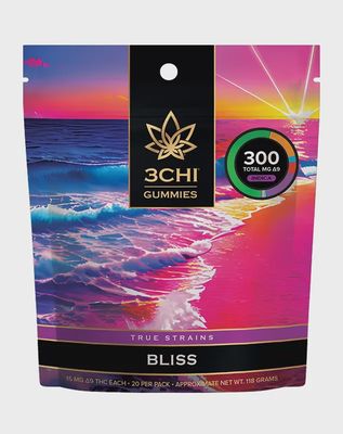 3 Chi True Strains Gummies – Bliss (Indica)