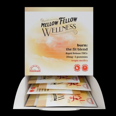 Mellow Fellow Wellness - Gummies - 20mg (2 Cnt) - Burn Blend THCV