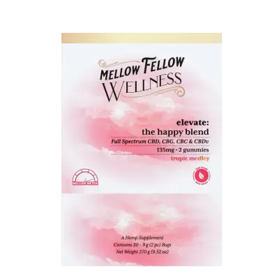 Mellow Fellow Elevate Gummies, Size: Elevate 2ct