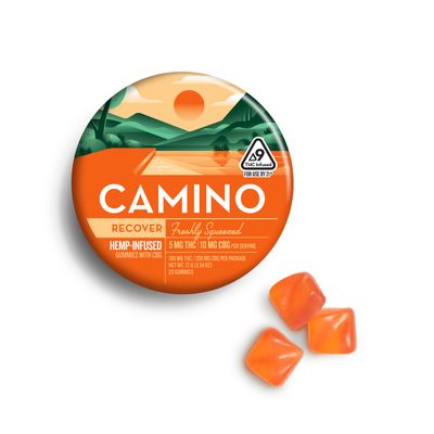 Camino / Recover - Freshly Squeezed 5mg D9/10 MG CBG Gummies