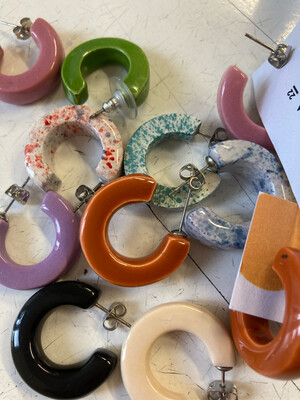 Cerchietti in ceramica