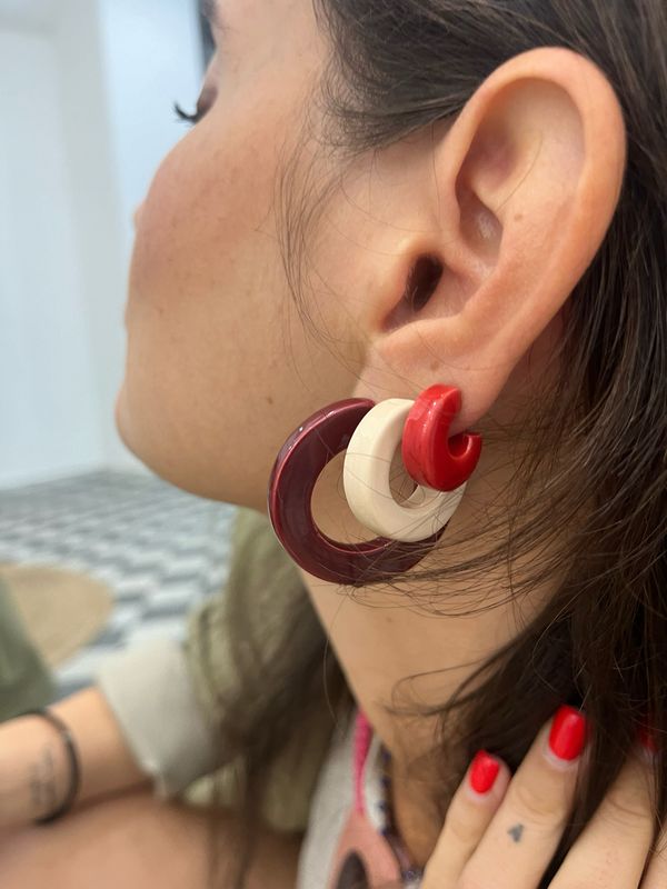 Maxi Cerchietti in ceramica