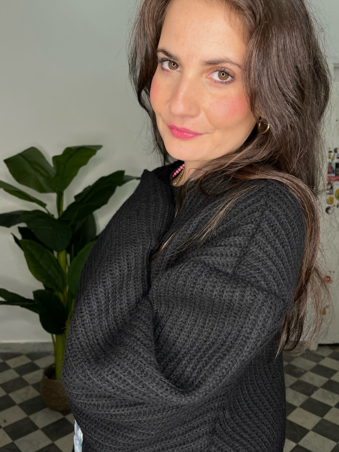 Maglia misto lana