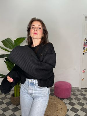 Maglia misto lana