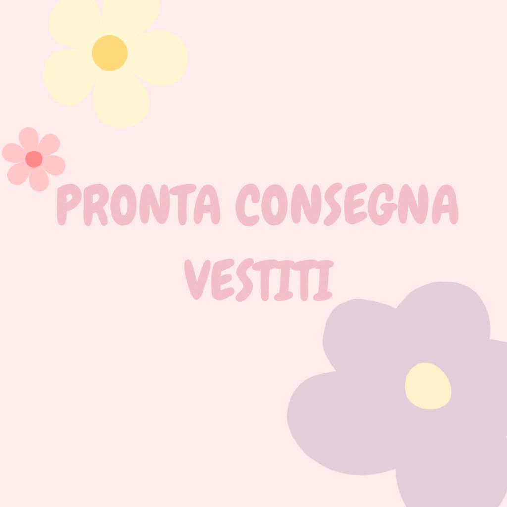 PRONTA CONSEGNA