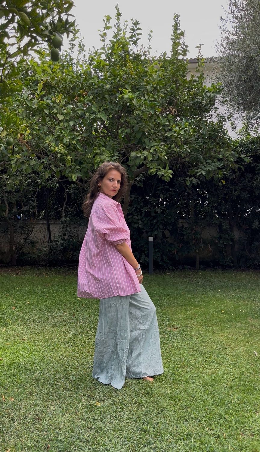 Cotone tie-dye celeste